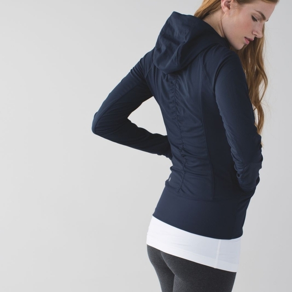 Lululemon Influx Reversible Jacket Inkwell Size 4 - Picture 2 of 5